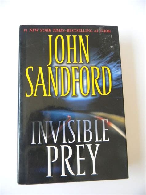 Invisible Prey By John Sandford 2007 Hardcover John Sandford