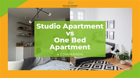 Studio Vs One Bedroom Apartment Manahil Estate