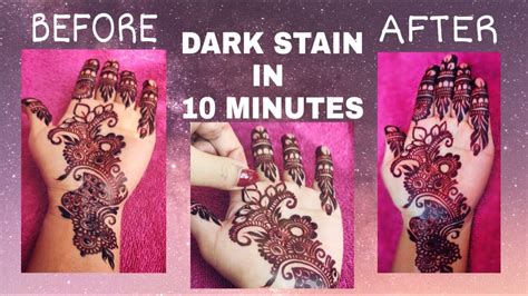 Arabic Design By Instant Mehendi Cone Stain In 10 Minutes 2020