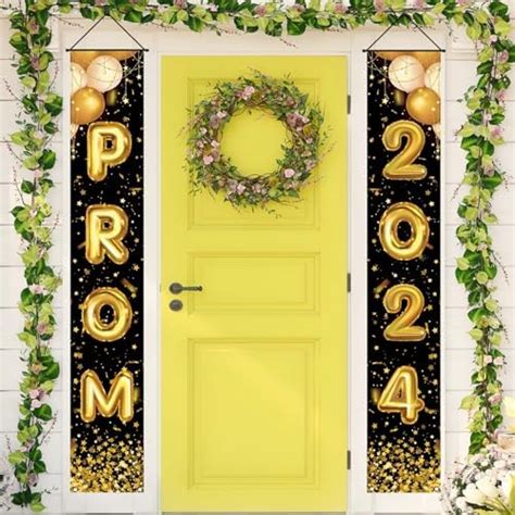 Amazon Prom 2024 Porch Banner Graduation Prom Party Front Door