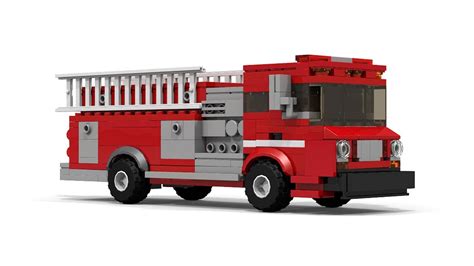 Lego Moc Mack Mr Fire Truck Tutorial Youtube