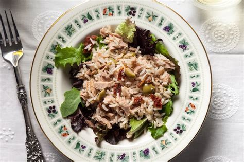 Italian Tuna And Rice Salad