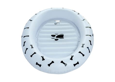 ZIRUTZI Dog Pool Float– Medium Size Inflatable Dog Float for Pool