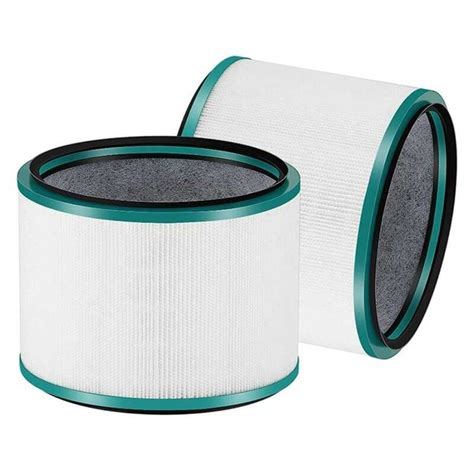 กำจดฟอรมาลดไฮด 2 Pcs HEPA Filter สำหรบ Dyson Pure Hot Cool Link Hp00 Hp01 Hp02 Dp01 Dp