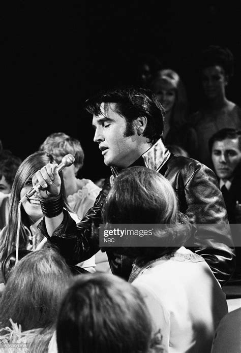 68 Comeback Special Pictured Elvis Presley During His 68