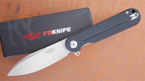 Fbknife Firebird Fh Bk D G Ganzo Youtube