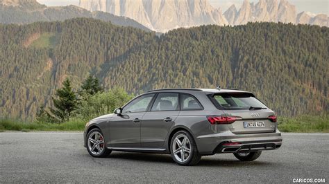 2020 Audi A4 Avant Color Terra Gray Rear Three Quarter Hd