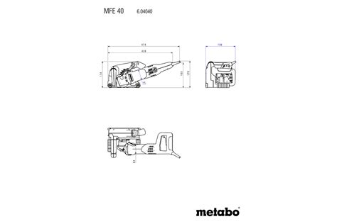 MFE 40 (604040510) Wall chaser | Metabo Power Tools