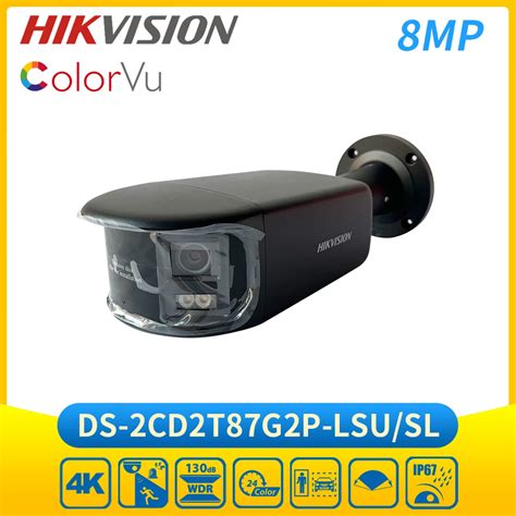 Hikvision C Mara Ip Tipo Bala De Mp Videoc Mara Panor Mica Colorvu Ds