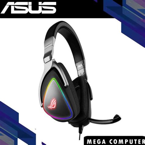 Jual Asus Rog Delta Rgb Quad Dac Gaming Headset Isidorashop Shopee