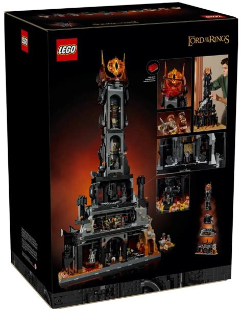 18 LEGO Retro Radio and 18 Lord of the Rings Barad dûr Now Officially