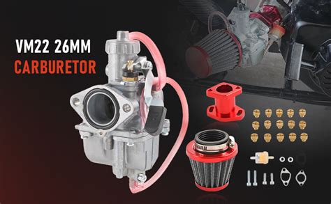 Amazon RADHLBNIU VM22 26mm Carburetor Compatible With Performance