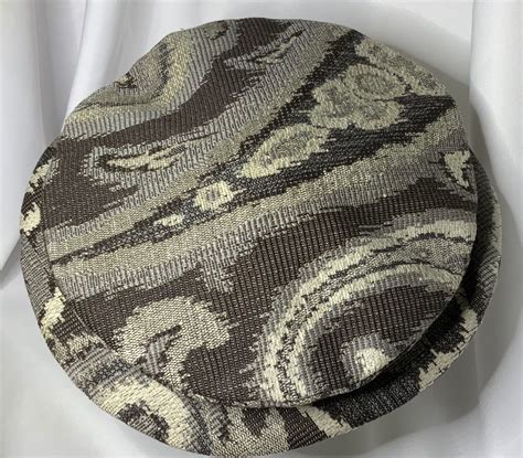 Grey Pattern Renaissance Tudor Flat Cap Medium Etsy