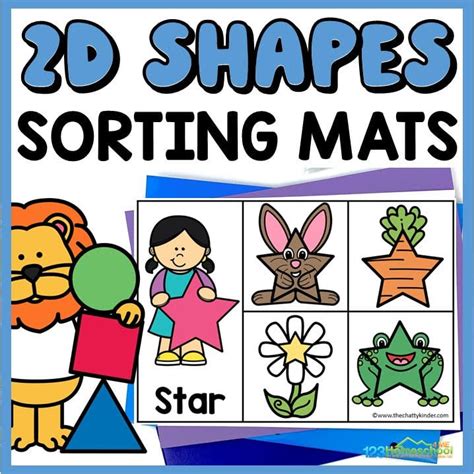 FREE Printable 2D Sorting Shapes Activity – Best Pixel Design