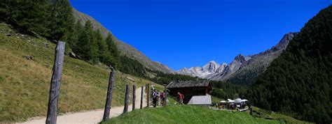 Das Pfossental Im Naturpark Texelgruppe Im Schnalstal S Dtirol