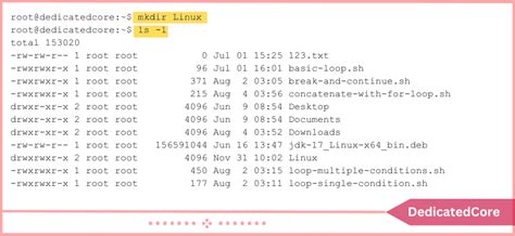 How To Create Directory In Linux Mkdir Command