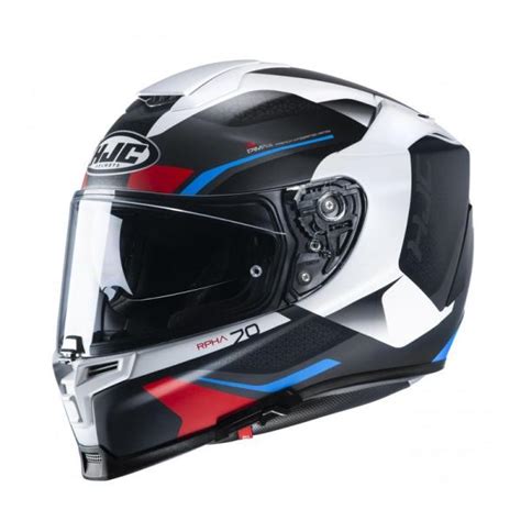 Casque Hjc Rpha Kosis Mc Sf Rouge Noir Bleu Blanc Au