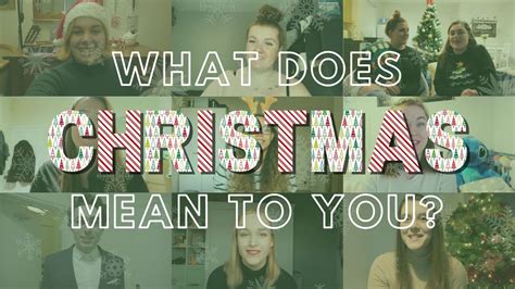 What Does Christmas Mean To You Student Life Vlogmas Day