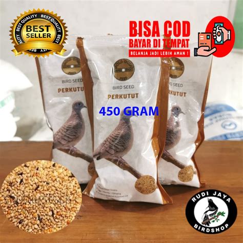 Jual Gold Coin Perkutut Goldcoin Gram Makanan Pakan Burung Perkutut