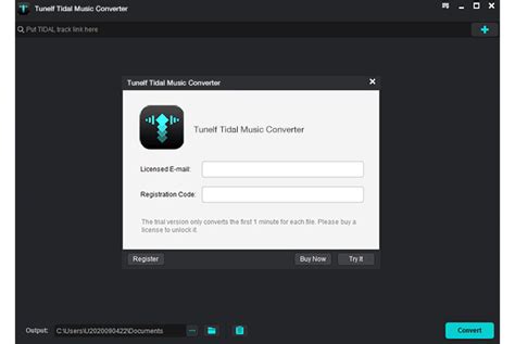 Official User Guide Of Tunelf Tidal Music Converter Tunelf