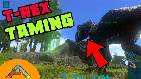 Ark Mobile Easy T Rex Taming Ark Survival Evolved Easy Way To Tame T