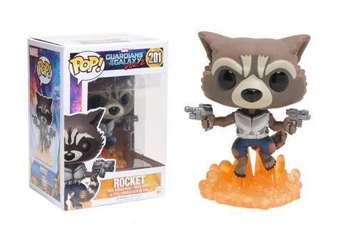 Funko Pop Marvel Guardians Of The Galaxy Vol 2 Rocket Vinyl Bobble Head 13270 Ebay