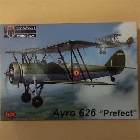 Сборная модель самолета Avro 626 Prefect KP Models KPM0413 1 72