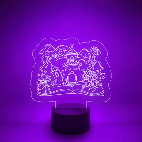 Fairytale Book LED Lamp Fandom Laser