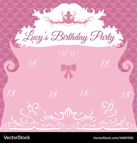 Birthday Invitation Card Design Template Free - Bios Pics