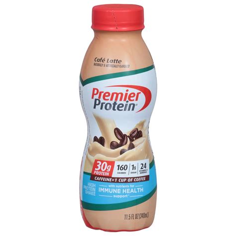 Premier Protein Cafe Latte Protein Shake Shop Diet And Fitness At H E B