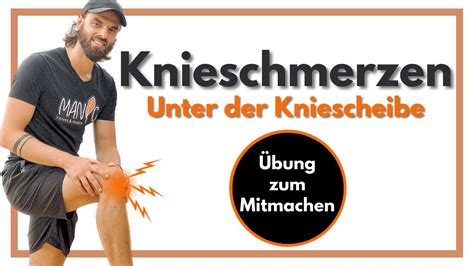 Schmerzen Unter Der Kniescheibe Bung Zum Mitmachen Bei Knieschmerzen