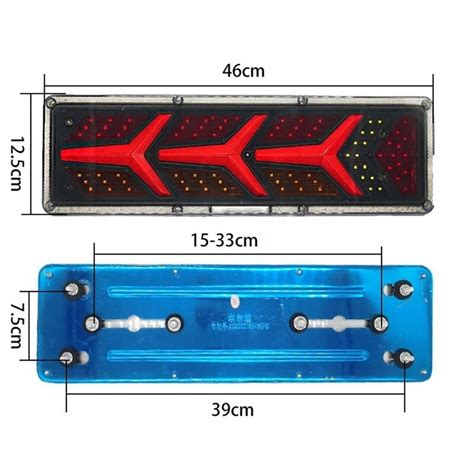 Set Lampi Auto Led Spate Cu Semnalizare Dinamica Universale V