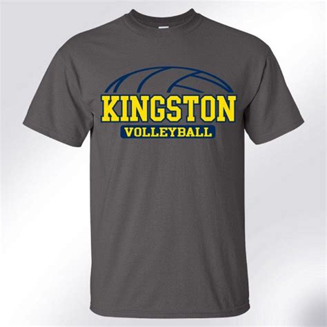 Kingston Volleyball team shirt | Volleyball shirt designs, Team shirt ...