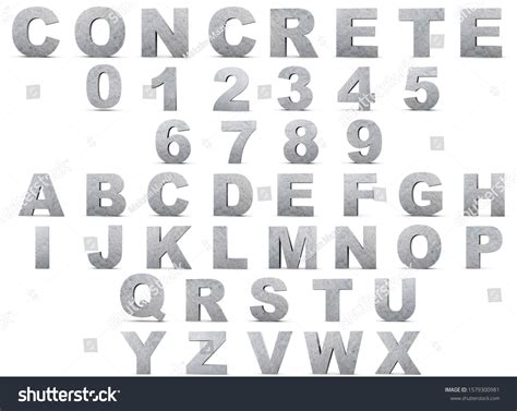 60035 Concrete Letter Images Stock Photos And Vectors Shutterstock