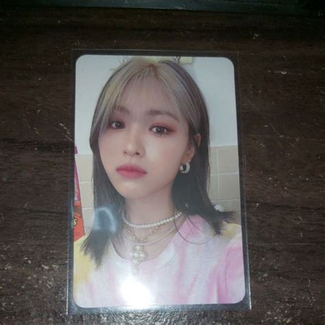 Official Itzy Ryujin Loco Crazy In Love Album Photocard Shopee