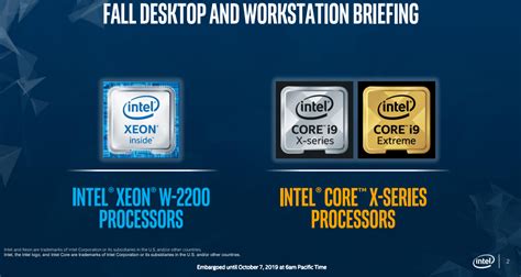 Intel Xeon W 2200 Y La Nueva Serie Intel Core X Para Profesionales Y Creadores Cambiodigital