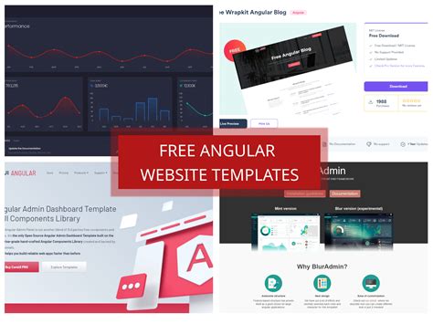 Free Angular Website Templates Templatesjungle