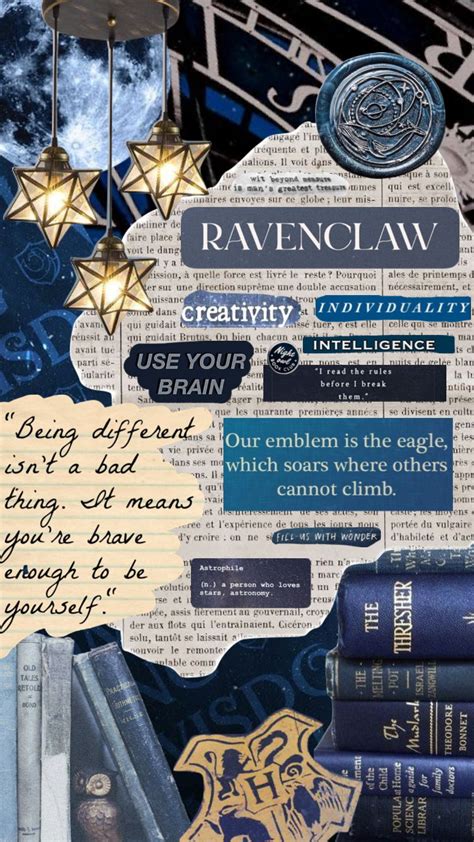 Ravenclaw 💙 Blue Aesthetic Ravenclaw Ravenclawaesthetic Harry