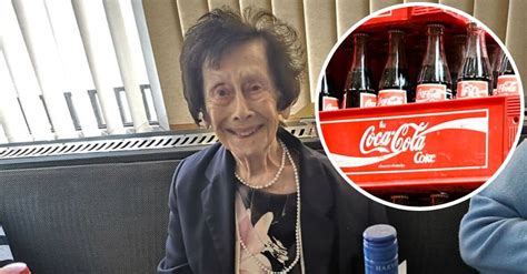 100 Year Old Great Grandmother Claims Secret To Long Life Is Drinking