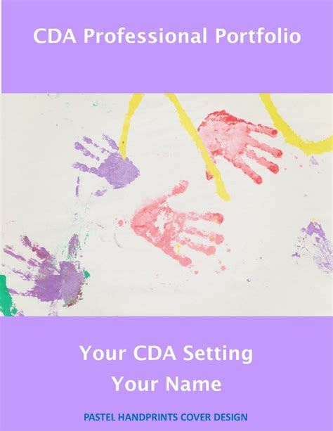 Cda Prep Binder For Preschool