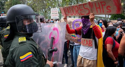 Paro Nacional Colombia La Defensor A Del Pueblo Reporta Casos De