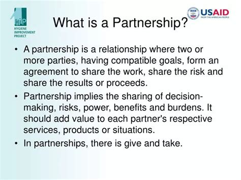 Ppt What Is A Partnership Powerpoint Presentation Free Download