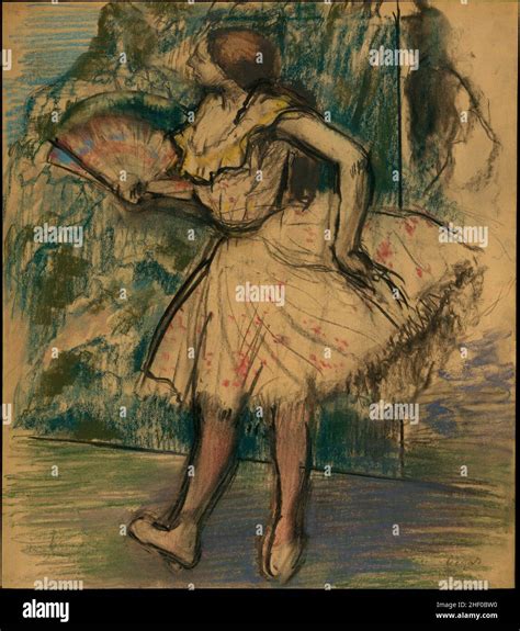 Dancer With A Fan Edgar Degas Hi Res Stock Photography And Images Alamy