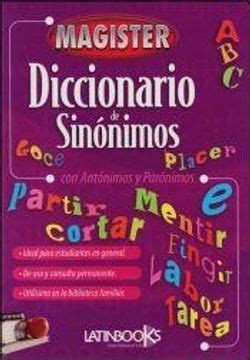 Libro Diccionario de Sinónimos Magister con Antónimos y Parónimos De Aa