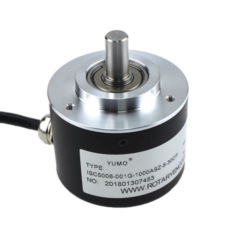 Shaft 8mm 1000 Pulses Incremental Solid Shaft Rotary Encoder China