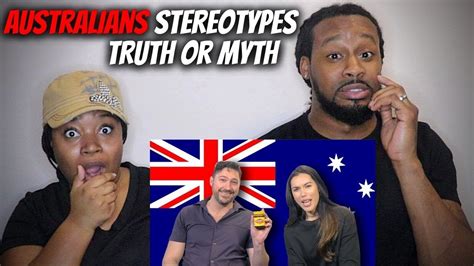 AMERICAN COUPLE REACTS TRUTH Or MYTH Australians React To