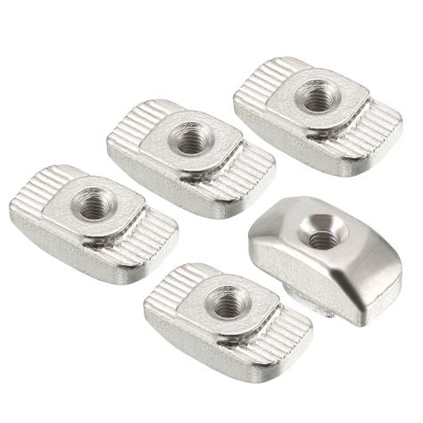 Uxcell Sliding T Slot Nuts M3 Half Round Roll In T Nut For 3030 Series