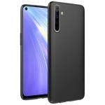 Buy MULTRONICS Black Rubber Back Cover Compaitible With Realme 6 Online