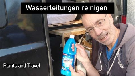 Wassertank Und Wasserleitungen Im Wohnmobil Camper Reinigen Und