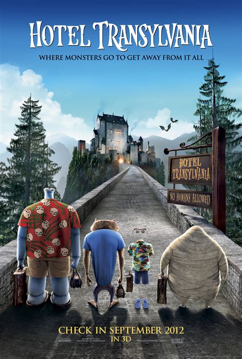 Conoce El Poster Y El Trailer De Hotel Transylvania Súbale Hay Lugar